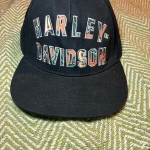 Harley-Davidson and Reyn Spooner collab Black baseball cap